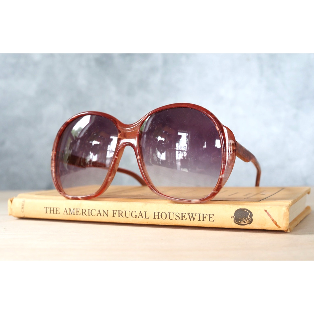 Vintage Bill Blass 1970s Sunglasses Disco Retro Grandma Chic multi-color Germany